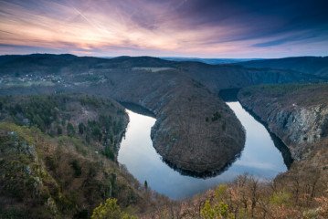 Vltava river bend Máj