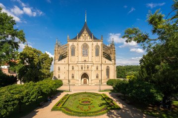 St. Barbora Church in Kutna Hora