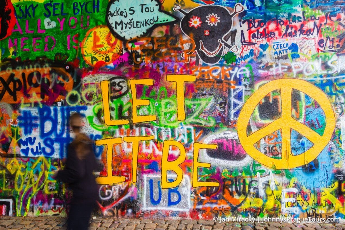 John Lennon Wall, Lesser Quarter (Malá Strana), Prague