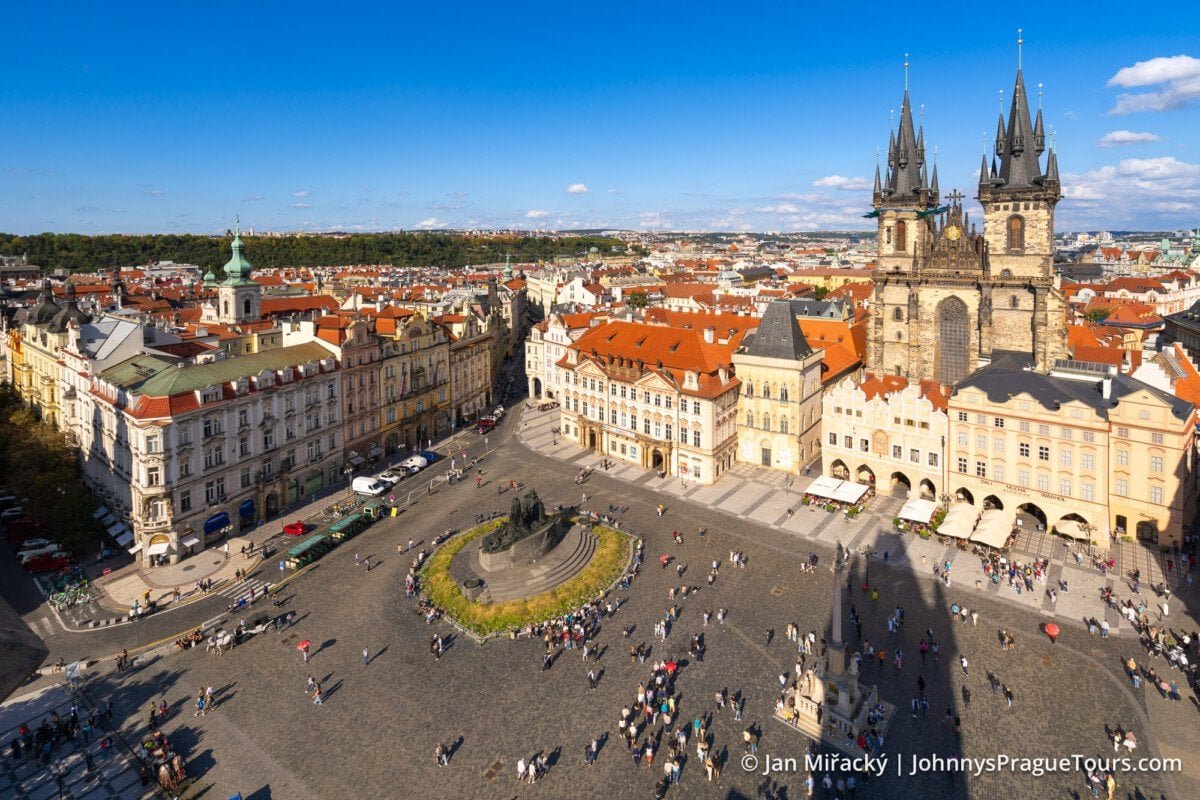 Old Town Square and Church of Our Lady Before Týn, Prague