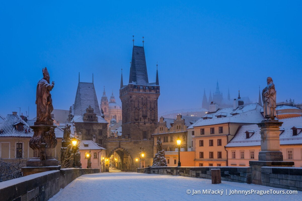 Lesser Town Bridge Tower and St. Nicholas Church, Lesser Town (Malá Strana), Prague